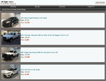 Tablet Screenshot of alleightautos.com